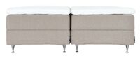 Unia Kulta moottorisänkypaketti 180x200 XL HR35, beige Samoa 1, shampanja jaloil